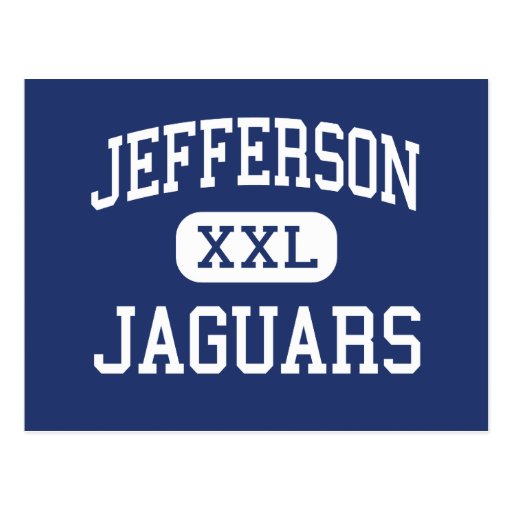 Jefferson Jaguars Middle Waukegan Illinois Postcard