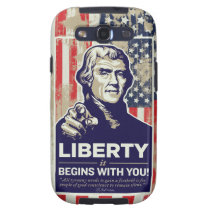 Jefferson Liberty Begins With You casemate cases