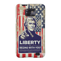 Jefferson Liberty Begins With You casemate cases