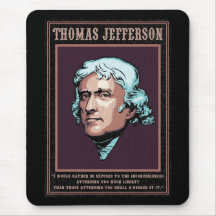 Jefferson -Liberty Mouse Mats