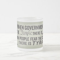 Jefferson Liberty Quote Mug mugs
