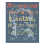 Jefferson Liberty Quote Print