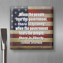 Jefferson: Liberty vs. Tyranny magnets by My2Cents Jefferson: Liberty vs. Tyranny magnets