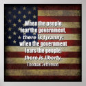 Jefferson: Liberty vs. Tyranny posters