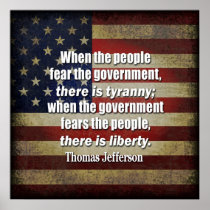 Jefferson: Liberty vs. Tyranny Poster