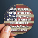 Jefferson: Liberty vs. Tyranny stickers
