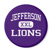 Jefferson - Lions - High School - Jefferson Oregon magnets