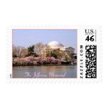 Jefferson Memorial at Cherry Blossom Time Stamps