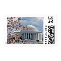 Jefferson Memorial - Cherry Blossoms Stamp