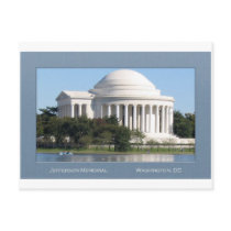Jefferson Memorial Post Card postcards by sandyjcohen Jefferson Memorial Post Card postcards