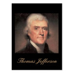 Jefferson quote Postcard