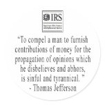 Jefferson Quote sticker
