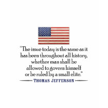 Jefferson: Shall we be allowed to govern ourselves t-shirts by My2Cents Jefferson: Shall we be allowed to govern ourselves t-shirts