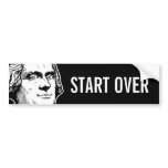 Jefferson Start Over Bumper Sticker