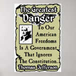 Jefferson: The Greatest Danger Posters