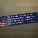 Jefferson: The Same Issue Today bumper stickers