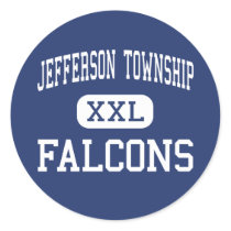 Jefferson Township Falcons Middle Oak Ridge stickers by customteamsportswear Jefferson Township Falcons Middle Oak Ridge stickers