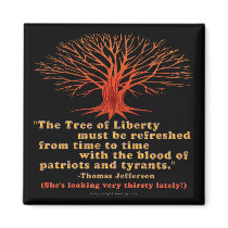 Jefferson Tree of Liberty magnets