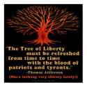 Jefferson Tree of Liberty posters