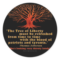 Jefferson Tree of Liberty stickers by rightleaning Jefferson Tree of Liberty stickers