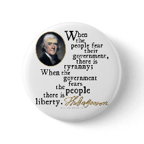 Jefferson Tyranny-Liberty Quote buttons by rightleaning Jefferson Tyranny-Liberty Quote buttons