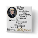 Jefferson Tyranny-Liberty Quote buttons