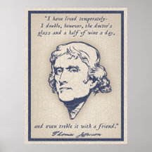 Jefferson - vino poster