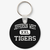 Jefferson West - Tigers - High - Meriden Kansas keychains