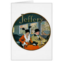 Jeffery Automobiles Advertisement - Vintage Card