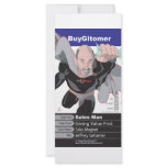 Jeffrey Gitomer Rack Card Design