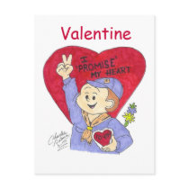 Jeffy - I promise - valentine, Valentine Postcards