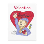 Jeffy - I promise - valentine, Valentine postcards