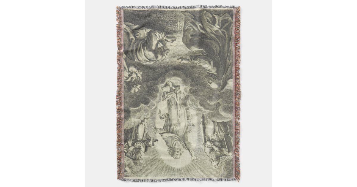 Jehovah with moses throw blanket Zazzle