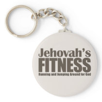Jehovah's Fitness Keychain