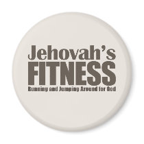 Jehovah's Fitness magnets