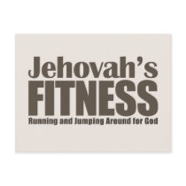 Jehovah's Fitness Postcards