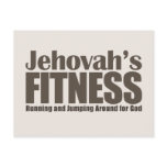 Jehovah's Fitness Postcards