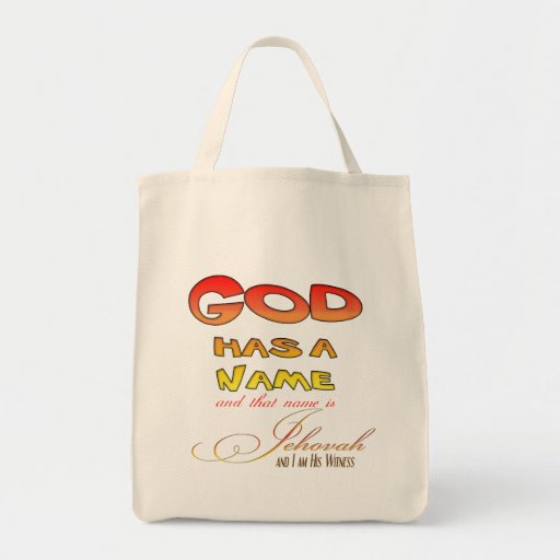 Jehovah's Witness Bags Zazzle