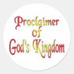 Jehovah's Witness Round Sticker