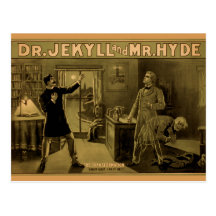 Jekyll & Hyde - Postcard