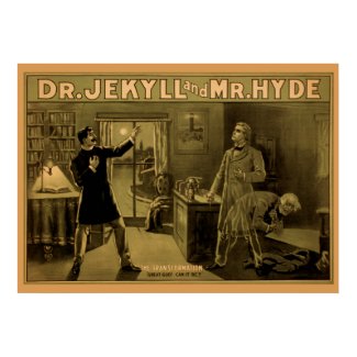Jekyll & Hyde - Theatre Poster #8 print