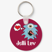 Jelli Luv Keychain by bchrisdesigns Jelli Luv Keychain