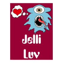 Jelli Luv Print by bchrisdesigns Jelli Luv Print