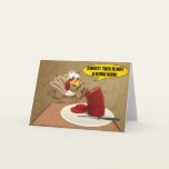 Jellied Cranberry Sauce Thanksgiving Card