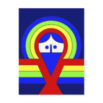 Jelling Stone Christ postcards