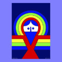 Jelling Stone Christ posters