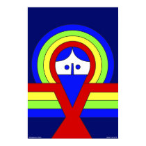 Jelling Stone Christ posters