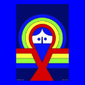 Jelling Stone Christ posters