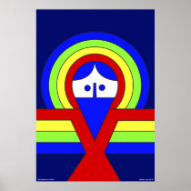 Jelling Stone Christ Print