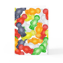 Jelly Babies Greeting Cards